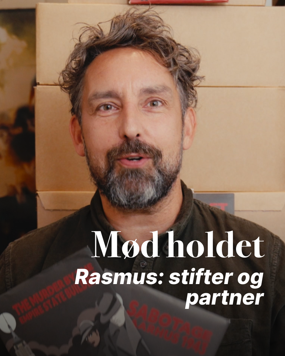 Puzzle poster. Mød holdet ejer